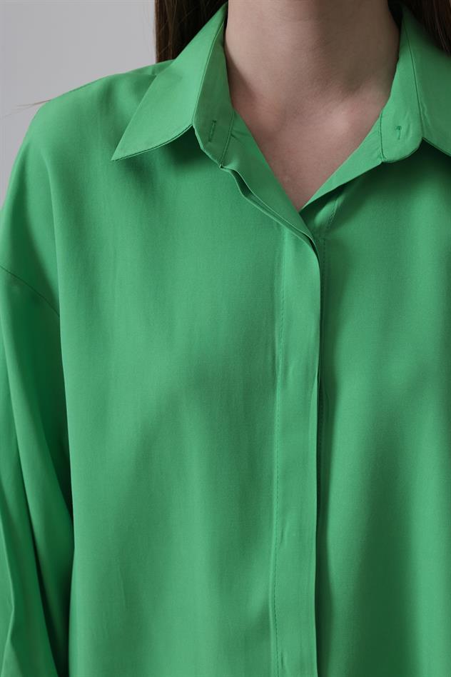 Uzun Kol Gömlek - A.Yeşil