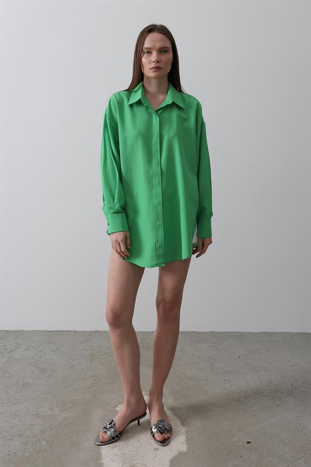 Uzun Kol Gömlek - A.Yeşil