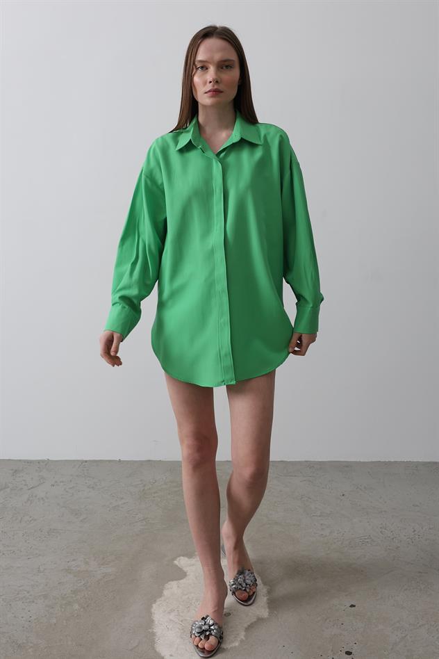 Uzun Kol Gömlek - A.Yeşil