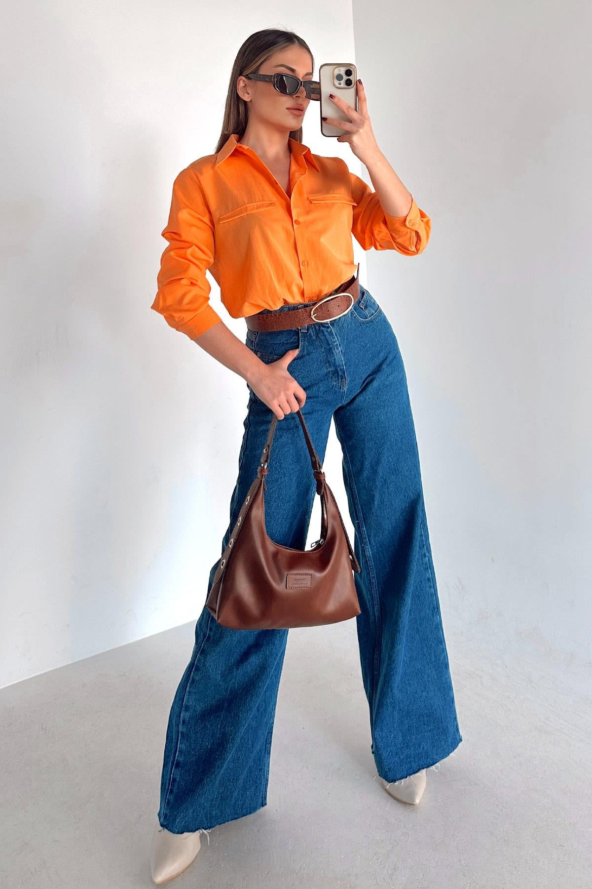 Ornamental Pocket Shirt Melon