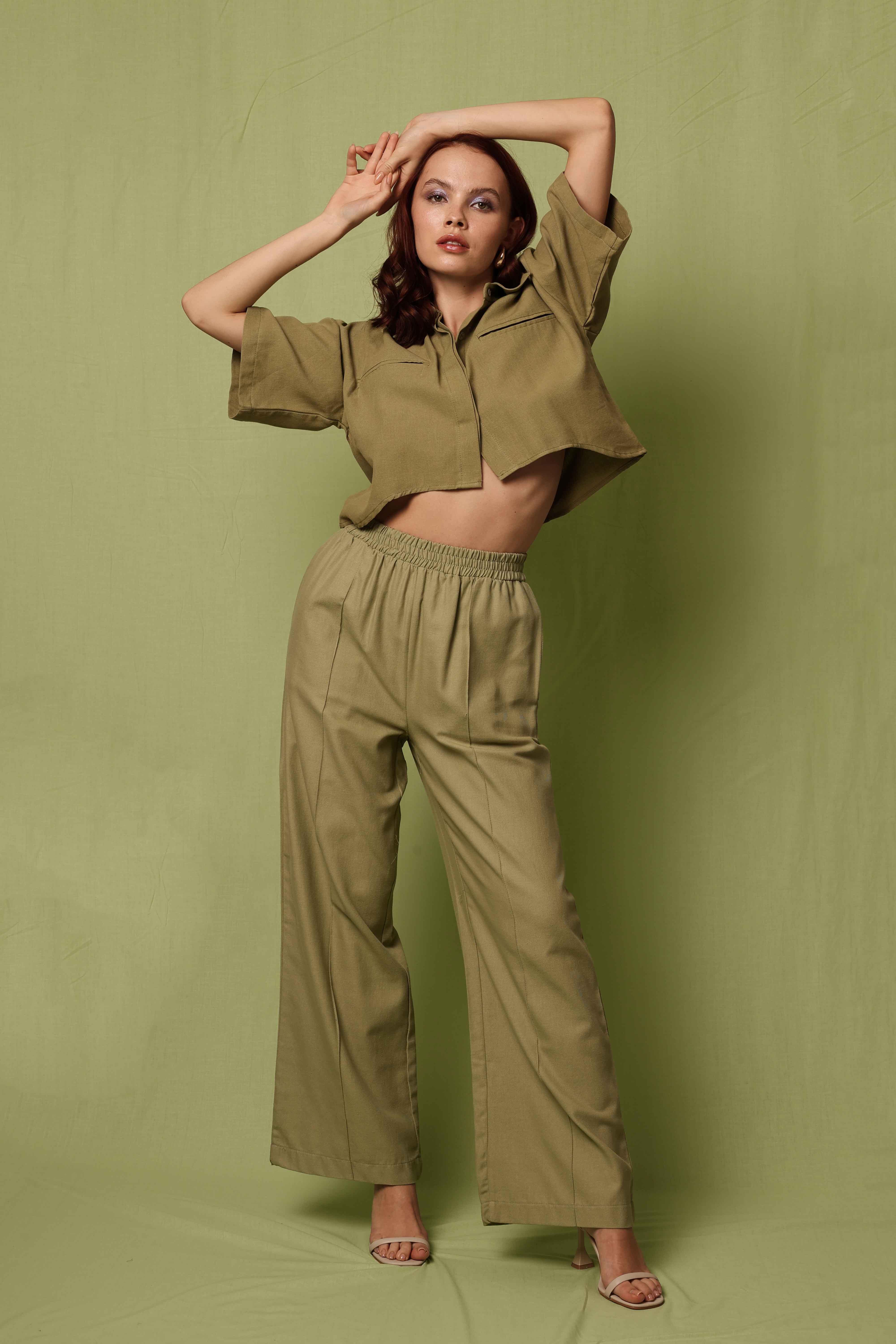 PANTOLON - HAKİ