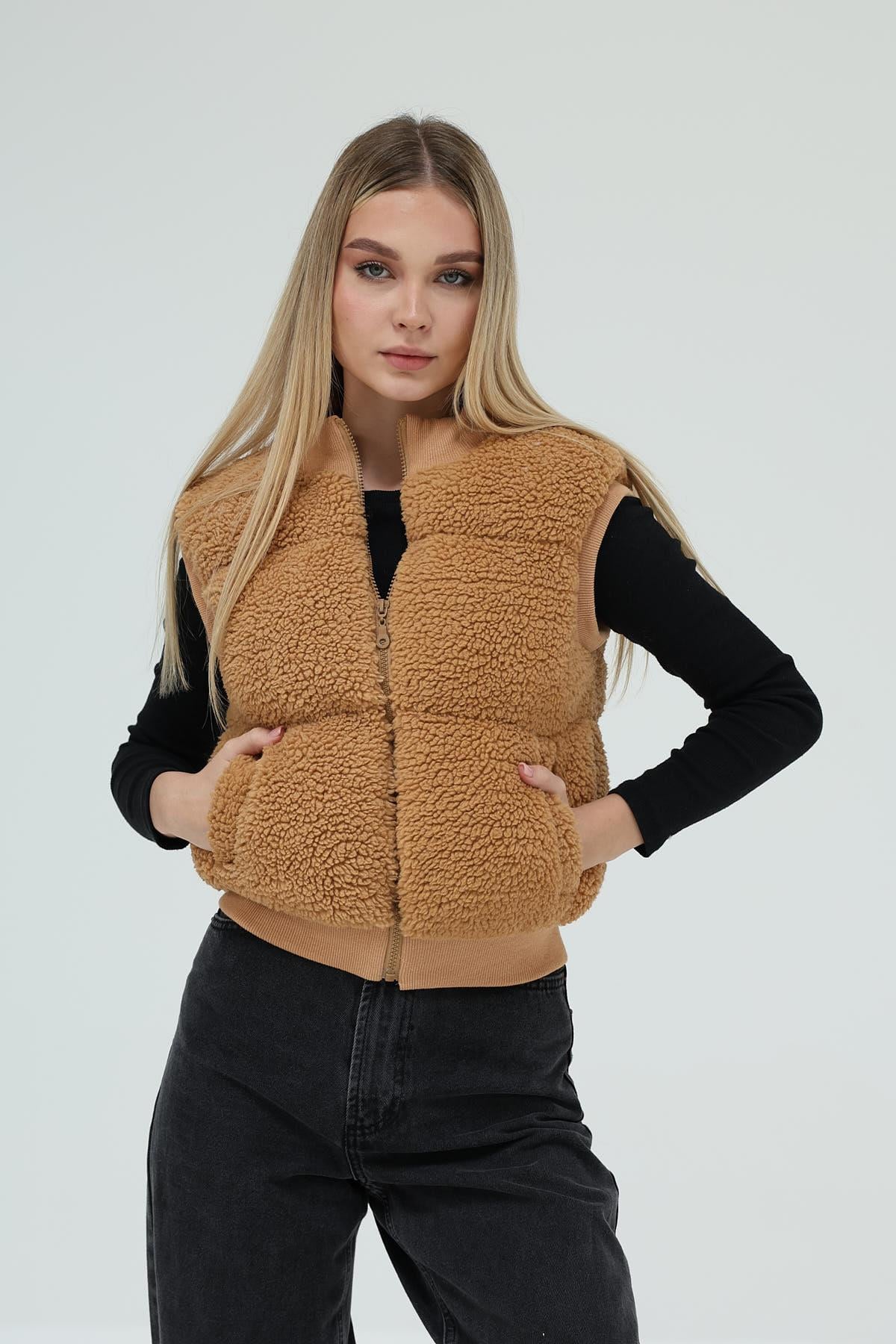 WELSOFT YELEK - Camel