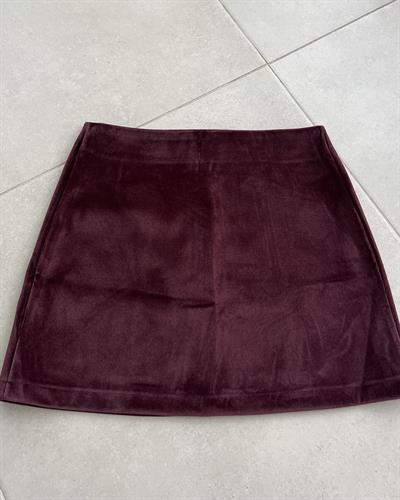 BORDO KADİFE ETEK
