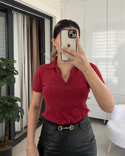 KIRMIZI YUMOŞ TRİKO