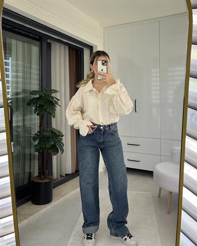 VİNTAGE DÜZ KESİM JEANS