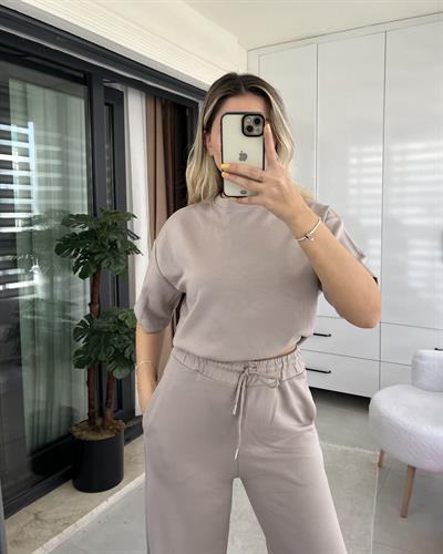 VİZON OYSHO ETİKETLİ MODAL EŞOFMAN TAKIMI