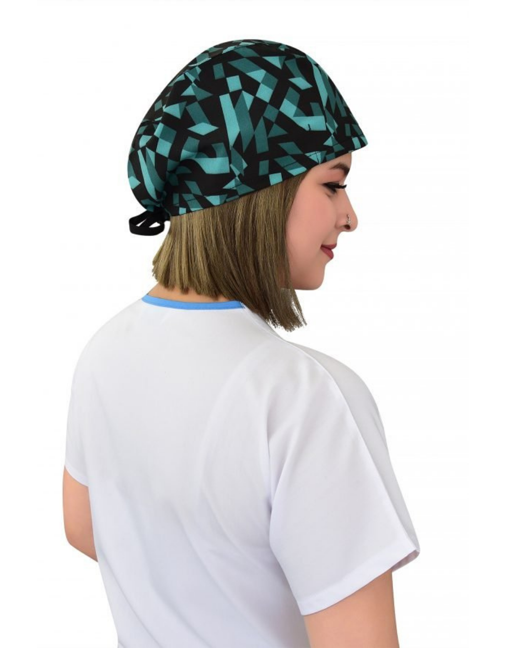 Düz Bordo Renk Unisex Cerrahi Boneler