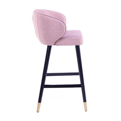  Hurk Bar Sandalyesi Pembe
