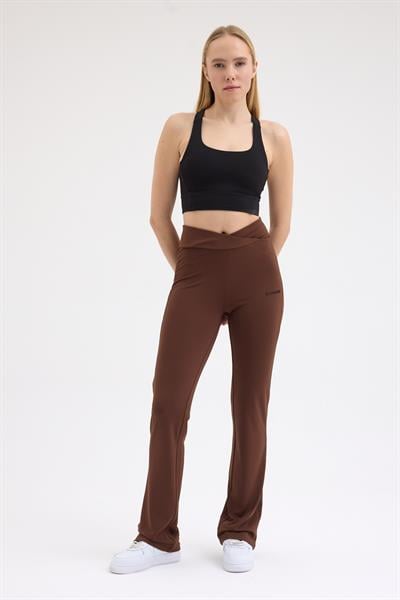 İspanyol Paça Tayt Kahve