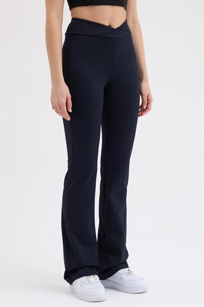 İspanyol Paça Tayt Lacivert