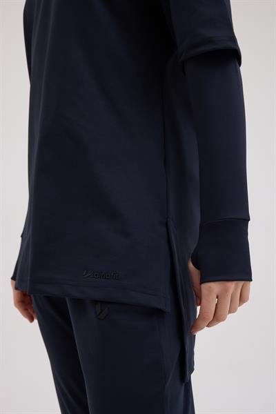 Kol Detaylı Tunik Lacivert