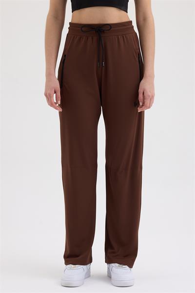 Tayt Eklentili Eşofman Kahve