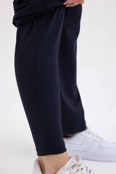 Tayt Eklentili Eşofman Lacivert