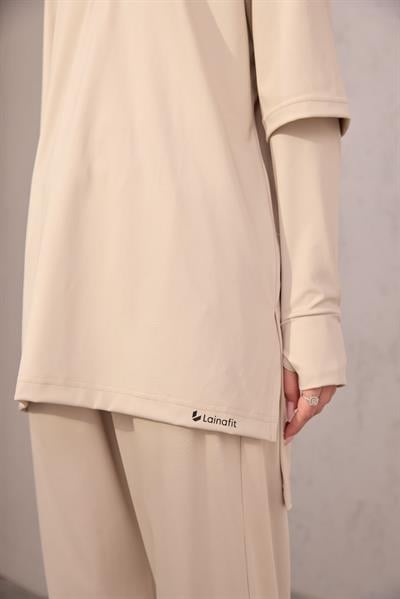 Kol Detaylı Tunik Taş