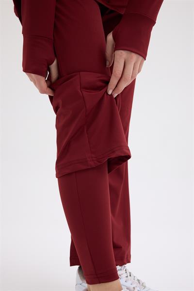 Tayt Eklentili Takım Bordo