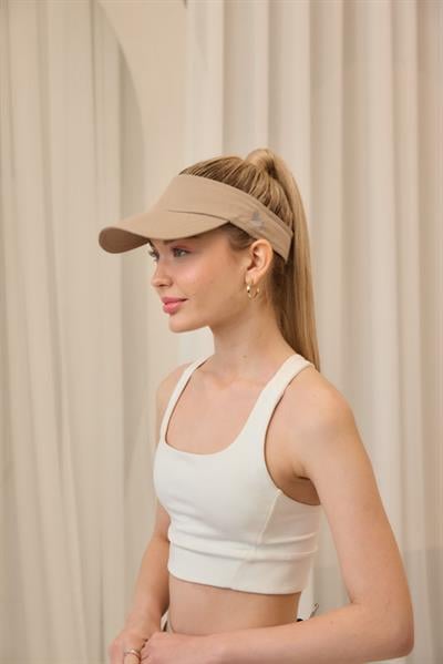 Tenis Şapka Bej