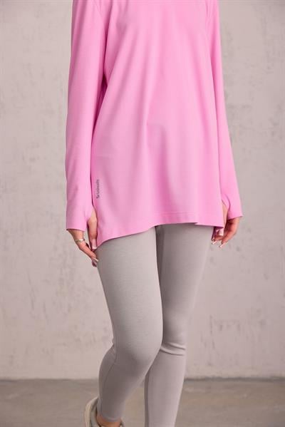 Parmak Detaylı Tunik Leylak