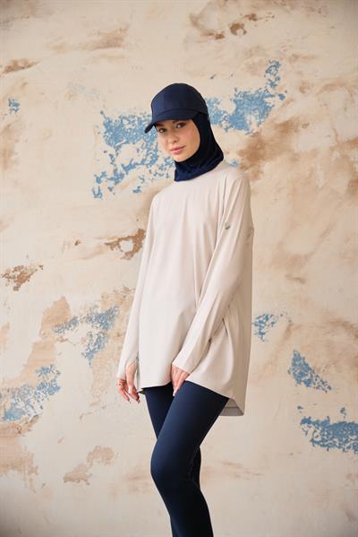 Uzun Kollu Bisiklet Yaka Taş