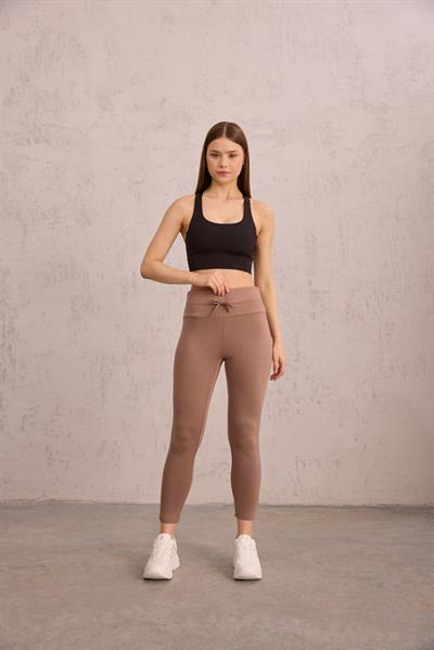 Yumuşak Dokulu Tayt Vizon