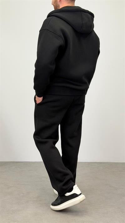 BAGGY KALIP BASİC EŞOFMAN ALTI SİYAH
