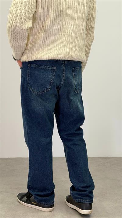 BAGGY YEŞİL YIKAMALI JEAN 