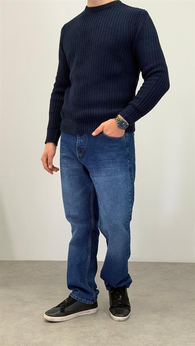 BAGGY YIKAMALI JEAN MAVİ