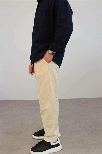 KETEN REGULAR PANTOLON BEJ