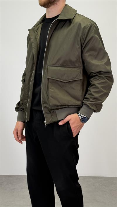 MEVSİMLİK BOMBER CEKET YEŞİL