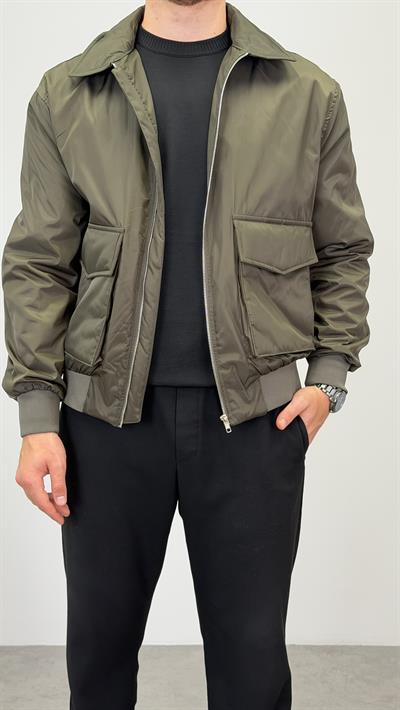 MEVSİMLİK BOMBER CEKET YEŞİL