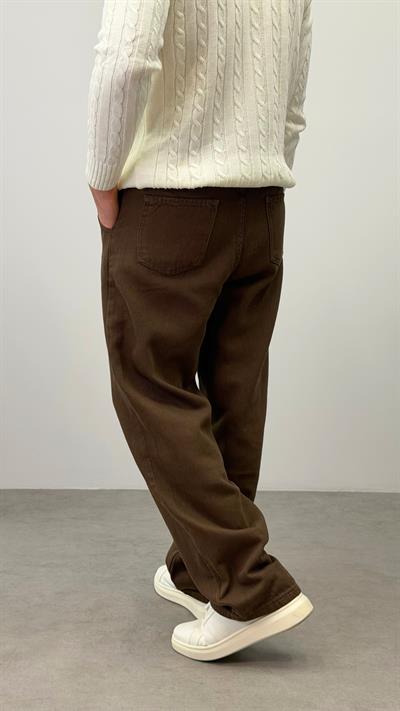RELAXED BAGGY PANTOLON KAHVERENGİ