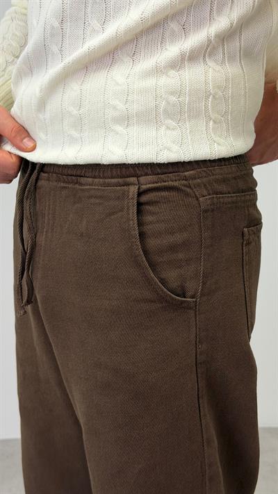 RELAXED BAGGY PANTOLON KAHVERENGİ