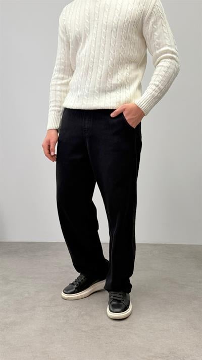 RELAXED BAGGY PANTOLON SİYAH