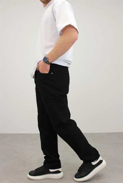 SİYAH BAGGY FİT JEAN