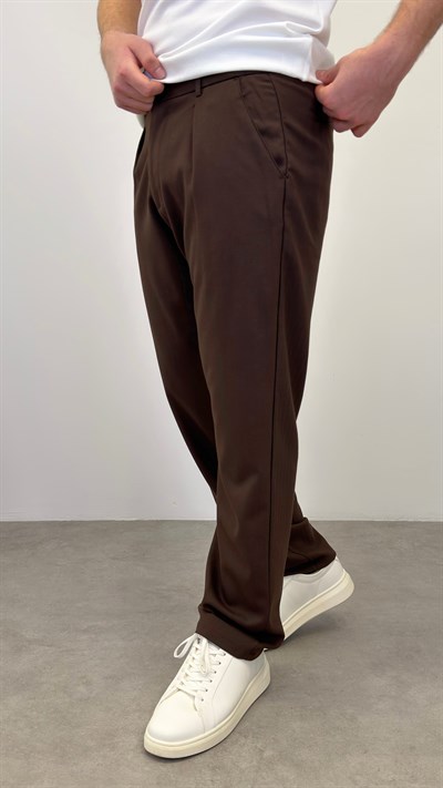 URBAN TWED BAGGY PANTOLON KAHVERENGİ