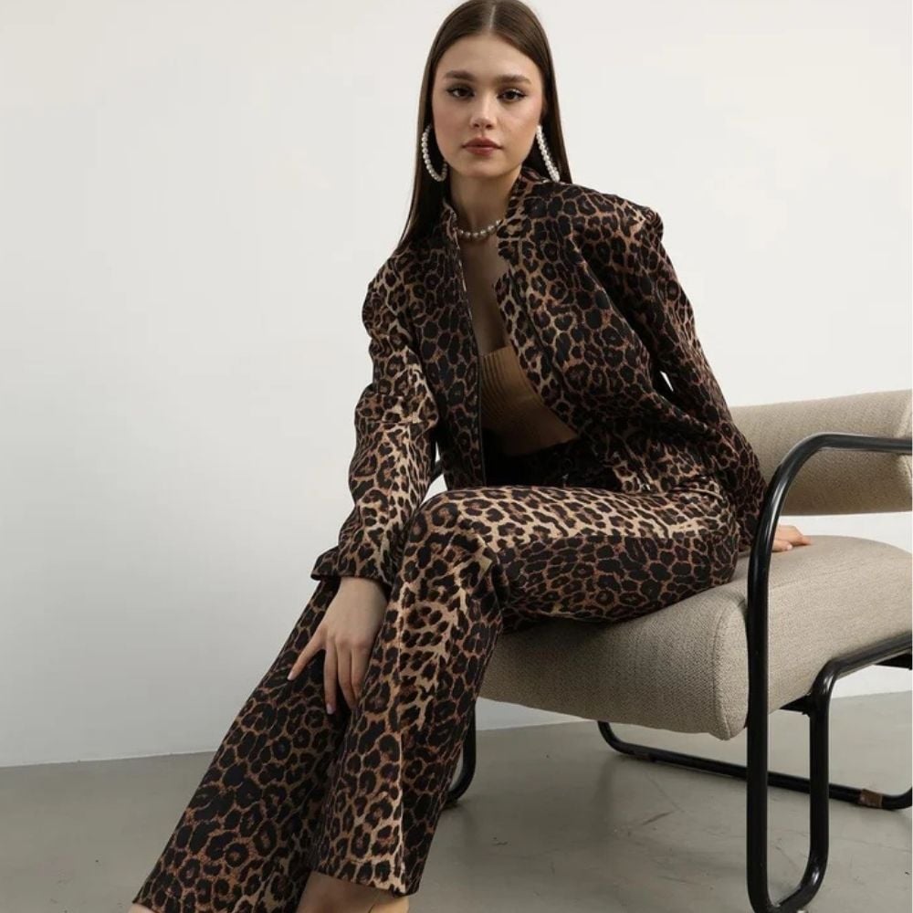 Leopar Pantolon Kombinleri Nasıl Yapılır?
