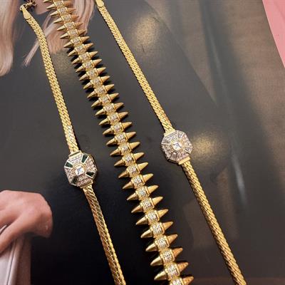 AMORE BEYAZ GOLD BİLEKLİK
