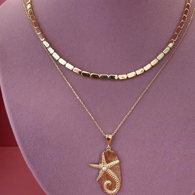 BADEM GOLD KOLYE