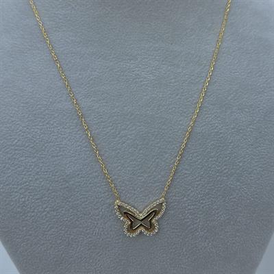 BUTTERFLY GOLD KOLYE