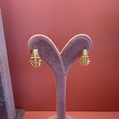 BYNARS CROWN HOOPS