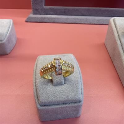 CANOLLI DIAMOND BAGET GOLD YÜZÜK