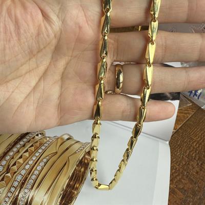 GEMİCİ GOLD KOLYE