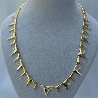GOLD ELEGANT SİLVER KOLYE