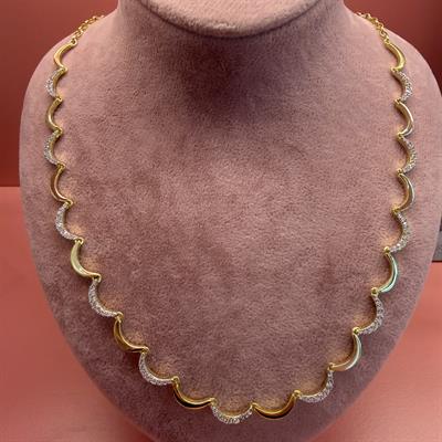 HALF-MOON DIAMOND GOLD KOLYE