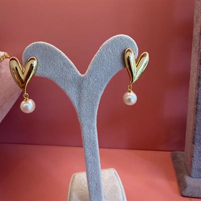 İNCİ LOVE GOLD KÜPE