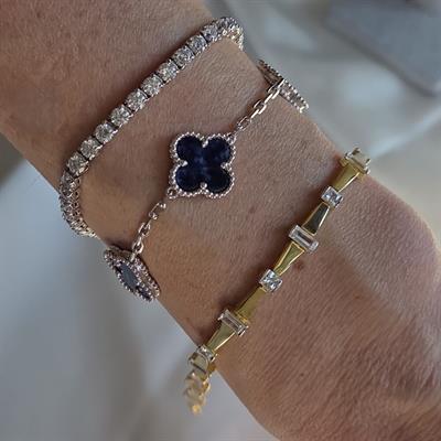 LUCKY TAŞLI GOLD BİLEKLİK