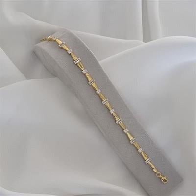 LUCKY TAŞLI GOLD BİLEKLİK