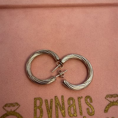 LUNA SILVER EARRINGS