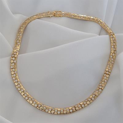 MISHA TAŞLI GOLD GERDANLIK 