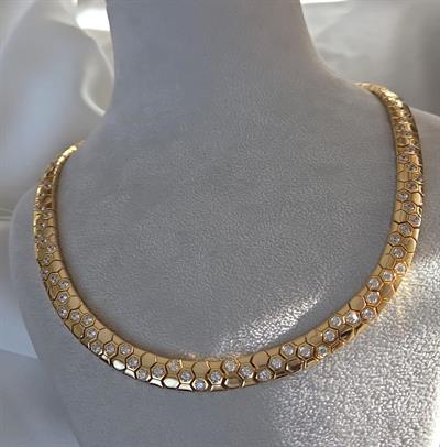 MISHA TAŞLI GOLD GERDANLIK 