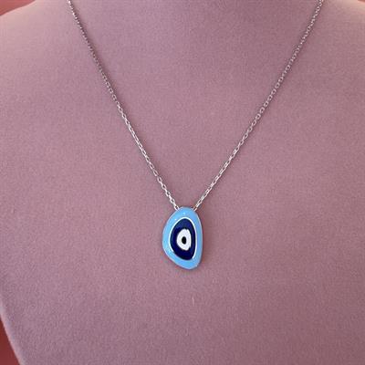 NELLY EVIL EYE SILVER KOLYE